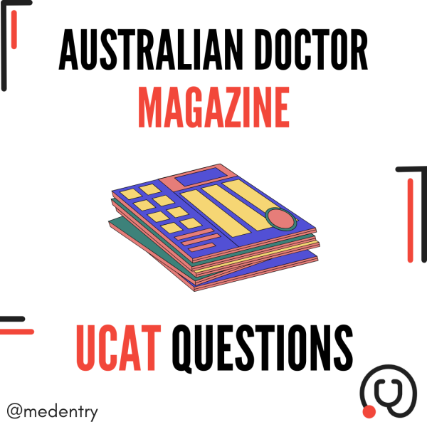 Australian Doctor Magazine Publishes MedEntry UCAT Sample Questions